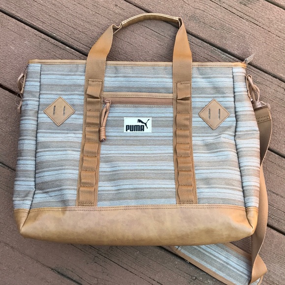 puma wood bag